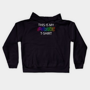 This is my Pride Shirt Funny LGBT Kids Hoodie